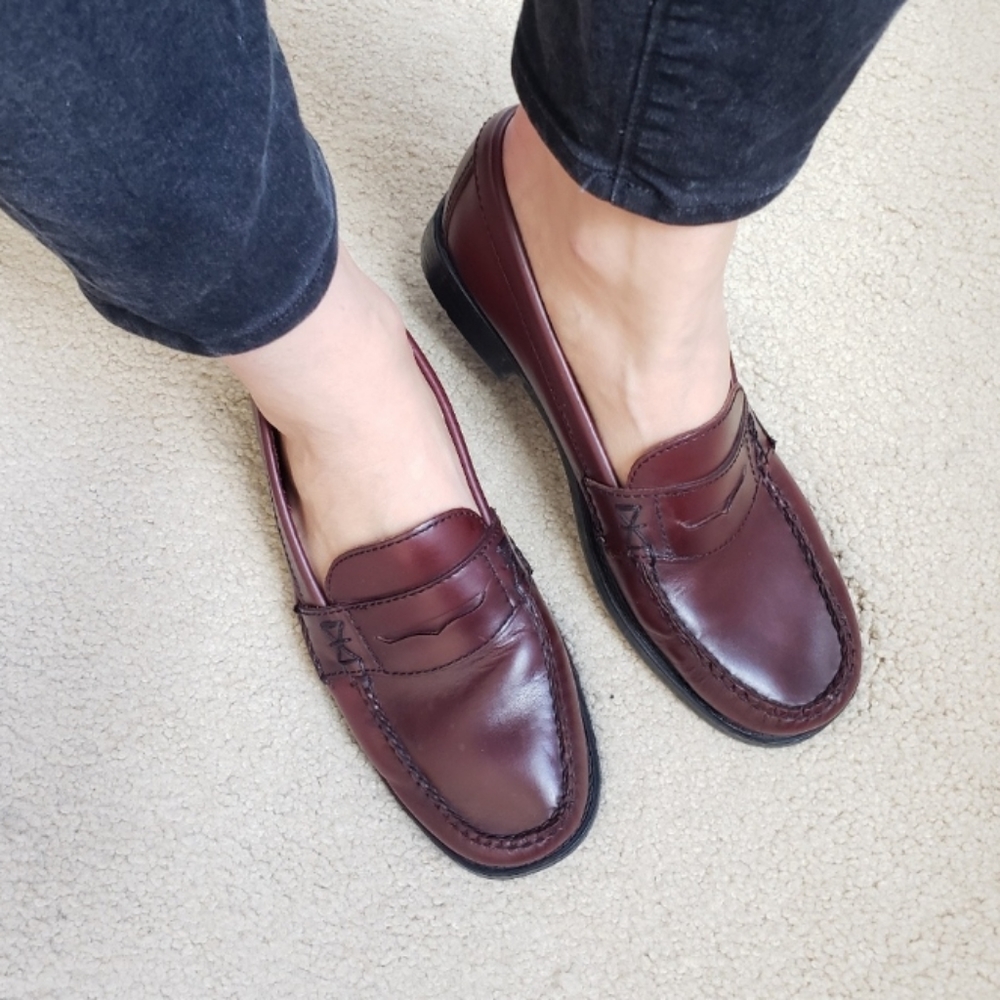 Bass Weejuns Penny Loafers Size 8.5